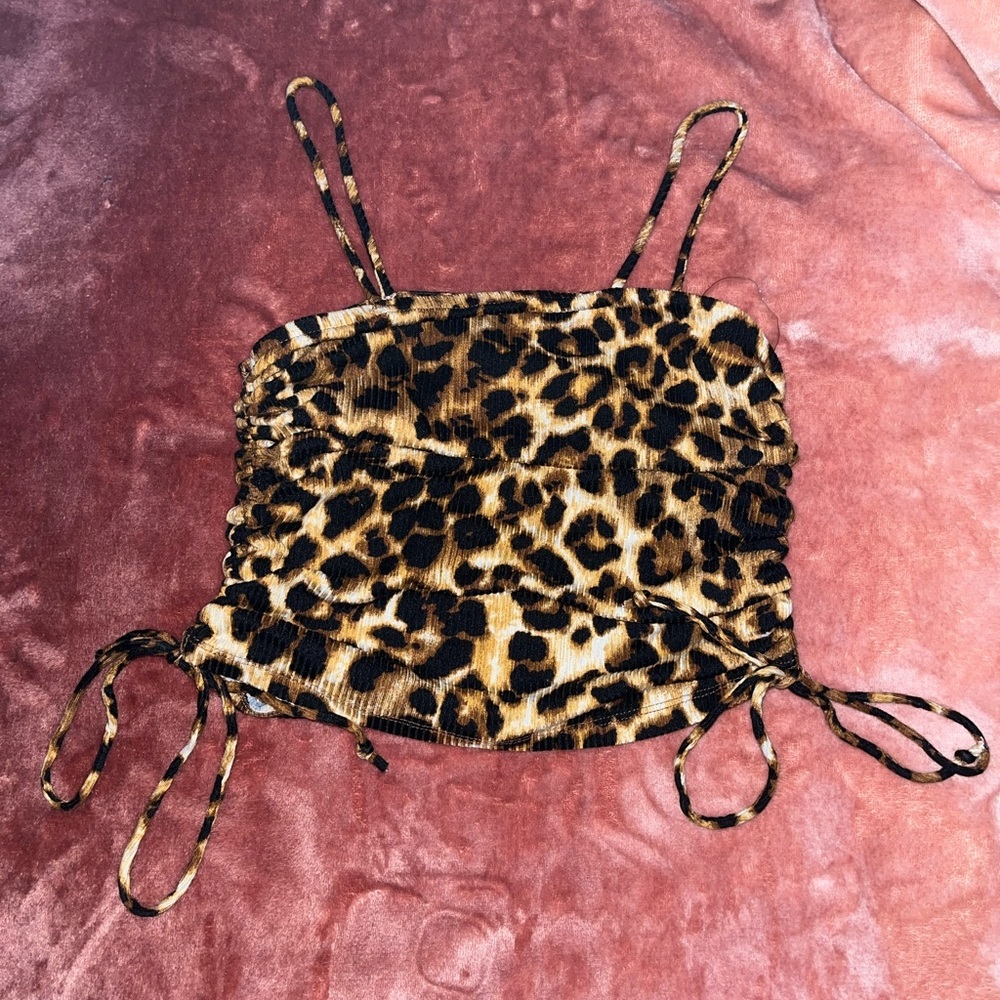 cheetah print tank